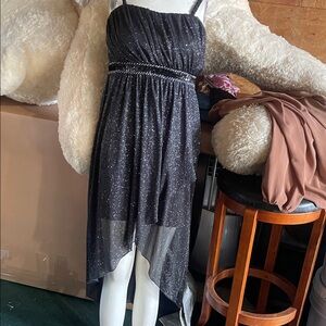 Elegant Black Sleeveless Dress size L